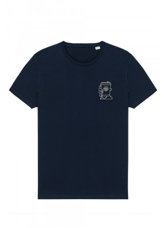 T-SHIRT COFFEE MINI BLUE