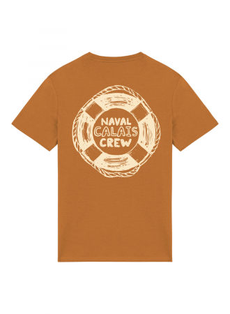 TSHIRT NAVAL BROWN