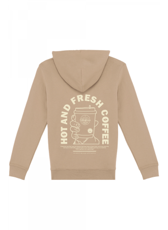 HOODIE COFFEE BEIGE